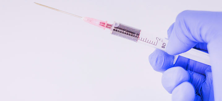 a hypodermic needle | lab blood tests | Dr. Negin Misaghi, ND